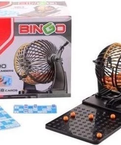 Merkloos John Toy Professionele Bingomolen Small Zwart -klassieke-spellen Winkel 550x383