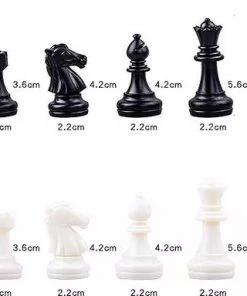 Shagam 3-in-1 Bordspel - 32 Cm - Plastic - Magnetisch - Schaakbord - Dambord - Backgammon - Schaakspel - Schaakset - Schaken - Dammen - Met Schaakstukken - Chess - Hout - Opklapbaar -klassieke-spellen Winkel 550x384 4