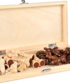 Toys Pure Schaakbord Plooibaar, Veldgrootte 30mm, 26x13x3cm -klassieke-spellen Winkel 550x398 1