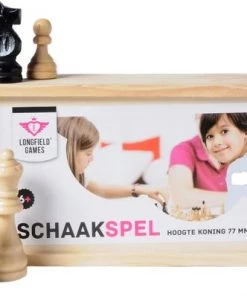 Longfield Darts Schaakstukken In Kistje Koning 77mm - Essenhout 11 Longfield Darts Schaakstukken In Kistje Koning 77mm - Essenhout -klassieke-spellen Winkel 550x398