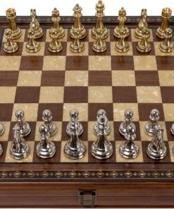 Helena Wood Art Handgemaakte Houten Schaakbord Met Opbergsysteem - Metalen Schaakstukken - Luxe Uitgave - Schaakspel - Schaakset - Schaken - Chess - 40 X 40 Cm 14 Helena Wood Art Handgemaakte Houten Schaakbord Met Opbergsysteem - Metalen Schaakstukken - Luxe Uitgave - Schaakspel - Schaakset - Schaken - Chess - 40 X 40 Cm -klassieke-spellen Winkel 550x399 2