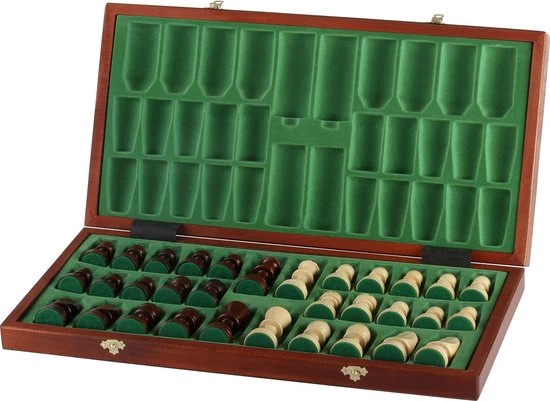 Sunrise - Tournament Schaakset Inklapbaar Maat 8 – Gebrand Hout 10 Sunrise - Tournament Schaakset Inklapbaar Maat 8 – Gebrand Hout - Afbeelding 8