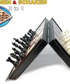 Magnetisch Schaak- En Dambord - Schaakstukken En Damstukken - Schaakspel - Damspel - Chess Set - Schaken - Dammen - Hout - Opklapbaar 13 Magnetisch Schaak- En Dambord - Schaakstukken En Damstukken - Schaakspel - Damspel - Chess Set - Schaken - Dammen - Hout - Opklapbaar -klassieke-spellen Winkel 550x409