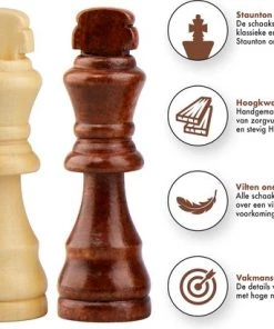 Sincer Houten Staunton Schaakstukken Met Opbergistje Hemu Hout Handgemaakte Schaakstukken Met Vilten Onderkant Grenen Hout Kistje Met Groen Flanellen Inlegwerk 77mm Koningshoogte Inclusief E-book Met Schaakregels -klassieke-spellen Winkel 550x410