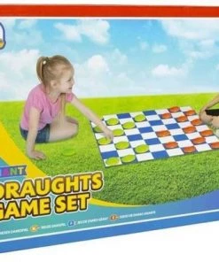 Gigantische Damspel XXL Perfect Voor Buiten