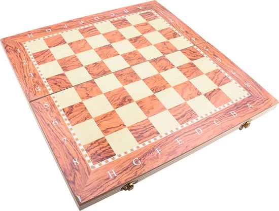 Merkloos Schaakbord | Dambord | Backgammon | 34 X 34 Cm | Schaakspel | Schaakset | Schaken | Dammen | Met Schaakstukken | 3-in-1 Bordspel | Chess | Hout | Opklapbaar 14 Merkloos Schaakbord | Dambord | Backgammon | 34 X 34 Cm | Schaakspel | Schaakset | Schaken | Dammen | Met Schaakstukken | 3-in-1 Bordspel | Chess | Hout | Opklapbaar - Afbeelding 12
