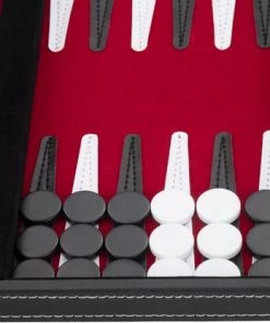 Longfield Backgammon 15, Rood/ Zwart/ Wit Gestikt 9 Longfield Backgammon 15, Rood/ Zwart/ Wit Gestikt -klassieke-spellen Winkel 550x416 8