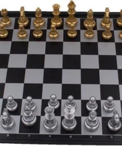 Chess Schaakset-Opklapbaar-Medium Formaat-320mm * 320mm * 20mm Incl. Uitgebreide Handleiding Schaakspel ,Schaakbord Met Schaakstukken Magnetisch -klassieke-spellen Winkel 550x418 5