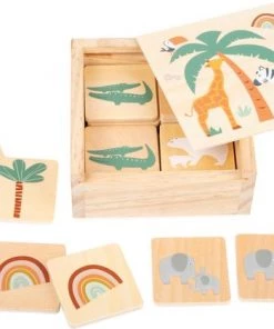 Small Foot Company Small Foot - Memory Game "Safari" -klassieke-spellen Winkel 550x419 3