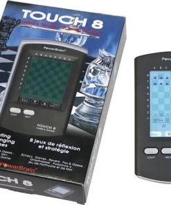 Shagam 8 In 1 Spelcomputer - Draagbaar - Schaakcomputer - Zelfstudie Programma - Dammen - 4 Op Een Rij - Reversi -klassieke-spellen Winkel 550x423 4