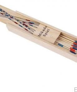 ESTARK Mikado Spel - Houten Mikado Game - Luxe Edition - 42-delig - In Houten Kistje - Met Spelregels - 20CM - Spel Houten Stokjes - Gezelschapsspel - MIKADO -klassieke-spellen Winkel 550x427 11