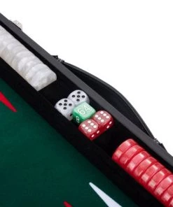 Longfield Backgammon 18 Inch Groen/rood/wit Ingelegd Vilt -klassieke-spellen Winkel 550x432 8