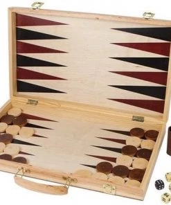 Small Foot Company Small Foot Schaakspel En Backgammon Koffer 52 X 45 X 3 Cm