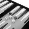 Longfield Backgammon 11 Inch Grijs/ Zwart/ Wit Gestikt -klassieke-spellen Winkel 550x442 3