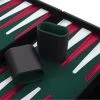 Longfield Backgammon 11 Inch Groen/ Rood/ Wit Gestikt -klassieke-spellen Winkel 550x443 3
