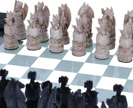 Nemesis Now - Dragon Schaakset - 43cm 14 Nemesis Now - Dragon Schaakset - 43cm - Afbeelding 12