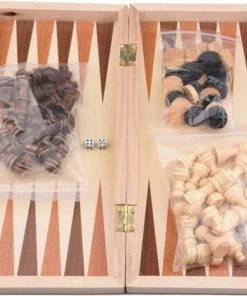 Shagam 3-in-1 Bordspel - 49 Cm - Schaakbord - Dambord - Backgammon - Schaakspel - Schaakset - Schaken - Dammen - Met Schaakstukken - Chess - Hout - Opklapbaar 21 Shagam 3-in-1 Bordspel - 49 Cm - Schaakbord - Dambord - Backgammon - Schaakspel - Schaakset - Schaken - Dammen - Met Schaakstukken - Chess - Hout - Opklapbaar -klassieke-spellen Winkel 550x466 7