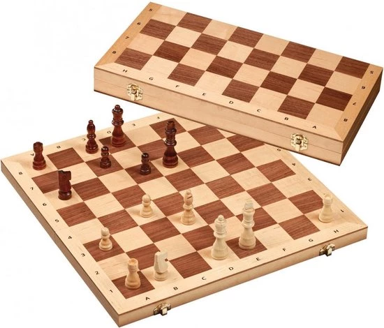 Philos Schaak Kassette Veld 45 Mm, Koningshoogte 78 Mm 3 Philos Schaak Kassette Veld 45 Mm, Koningshoogte 78 Mm