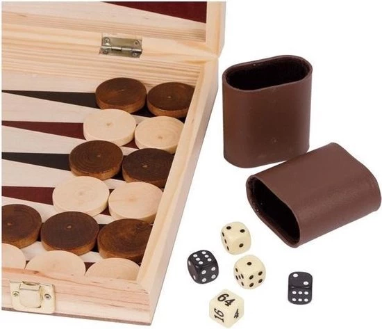 Small Foot Company Small Foot Schaakspel En Backgammon Koffer 52 X 45 X 3 Cm 4 Small Foot Company Small Foot Schaakspel En Backgammon Koffer 52 X 45 X 3 Cm - Afbeelding 2
