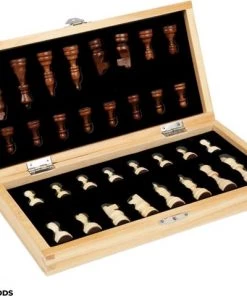 ROYAL GOODS RG Internationaal Schaakbord - Schaken - Schaakspel - Schaakset - Houten Schaakbord Met Schaakstukken - Schaakborden - Chess Board - Chess - Chess Set -klassieke-spellen Winkel 550x479