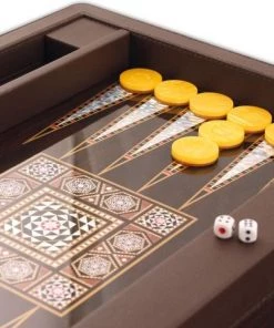 Star Backgammon Koffer - Tavla - Luxe Backgammon Set - 45,5 X 29 X 8 Cm -klassieke-spellen Winkel 550x480 4