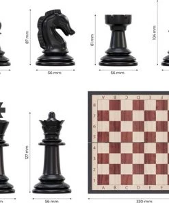 Marjan Mode Luxe Schaakbord Met Schaakstukken - Chess Set - Magnetisch Schaakbord Met Schaak Stukken - Schaakspel - Inklapbaar Bord - 33x33 Cm -klassieke-spellen Winkel 550x480 5