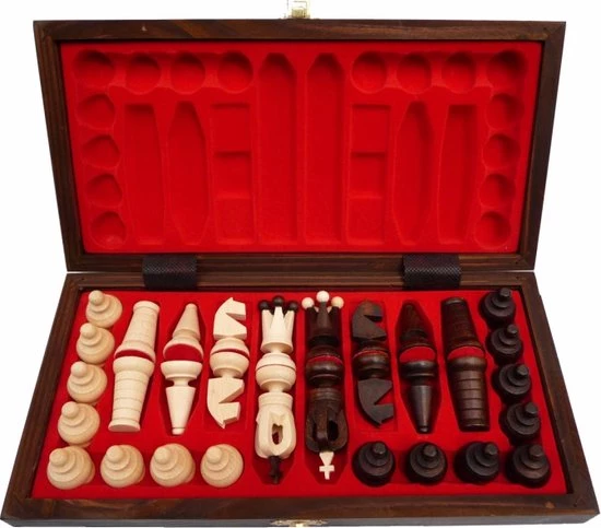 Chess The Game - Reisformaat Schaakspel - Compact Houten Schaakset - Inklapbaar - Bestseller!! 12 Chess The Game - Reisformaat Schaakspel - Compact Houten Schaakset - Inklapbaar - Bestseller!! - Afbeelding 10