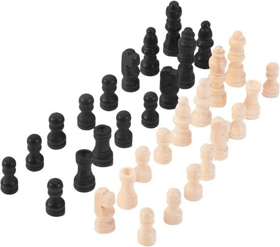 Merkloos Houten Spellendoos 9-In-1 - Pocket Editie - Reisversie 11 Merkloos Houten Spellendoos 9-In-1 - Pocket Editie - Reisversie - Afbeelding 9