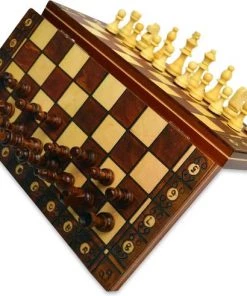 Shagam 3-in-1 Bordspel - 29 Cm - Magnetisch - Schaakbord - Dambord - Backgammon - Schaakspel - Schaakset - Schaken - Dammen - Met Schaakstukken - Chess - Hout - Opklapbaar 15 Shagam 3-in-1 Bordspel - 29 Cm - Magnetisch - Schaakbord - Dambord - Backgammon - Schaakspel - Schaakset - Schaken - Dammen - Met Schaakstukken - Chess - Hout - Opklapbaar -klassieke-spellen Winkel 550x491 2
