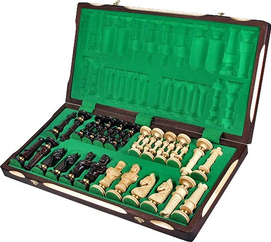 Merkloos Royal De Lux Schaakset 7 Merkloos Royal De Lux Schaakset - Afbeelding 5