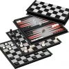 Philos Backgammon, Schaken & Dammen 3in1 Magnetisch -klassieke-spellen Winkel 550x498 12