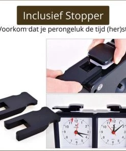 PQ9905 Schaakklok Analoog Schaken-218mm * 126mm * 54mm Chess Clock - Inclusief Gratis Nederlandstalige Handleiding -klassieke-spellen Winkel 550x498 4