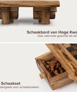 HappyWoods Schaakbord Groot – Schaakspel – Spellen – Spellen Voor Volwassenen – Bordspellen – 100% Natuurlijk Olijfhout 17 HappyWoods Schaakbord Groot – Schaakspel – Spellen – Spellen Voor Volwassenen – Bordspellen – 100% Natuurlijk Olijfhout -klassieke-spellen Winkel 550x499 1