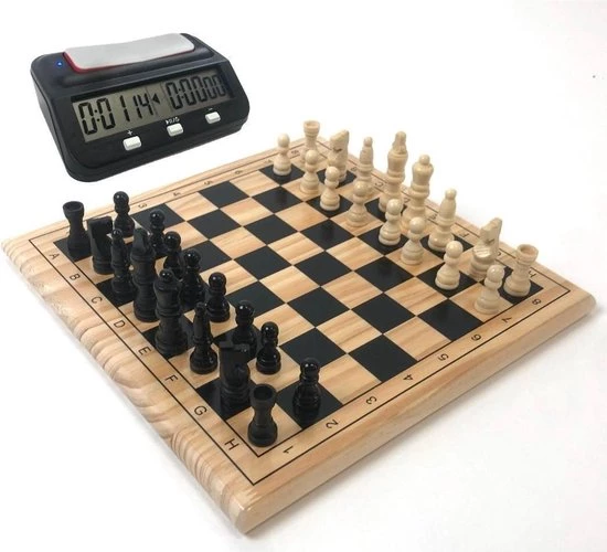 Wisely Schaakklok Digitaal - Schaken Met Bonus En Vertraging - Inclusief Gratis Batterij En Boekje Met Schaakopeningen 8 Wisely Schaakklok Digitaal - Schaken Met Bonus En Vertraging - Inclusief Gratis Batterij En Boekje Met Schaakopeningen - Afbeelding 6