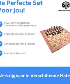 Merkloos Schaakbord | Dambord | Backgammon | 34 X 34 Cm | Schaakspel | Schaakset | Schaken | Dammen | Met Schaakstukken | 3-in-1 Bordspel | Chess | Hout | Opklapbaar 20 Merkloos Schaakbord | Dambord | Backgammon | 34 X 34 Cm | Schaakspel | Schaakset | Schaken | Dammen | Met Schaakstukken | 3-in-1 Bordspel | Chess | Hout | Opklapbaar -klassieke-spellen Winkel 550x509 8