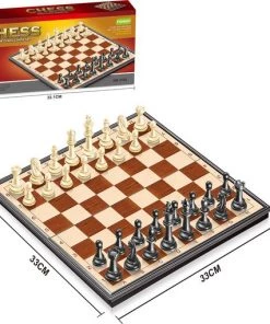 Chess Set - Magnetisch Schaakbord - Inklapbaar Bord - 33x33 Cm -klassieke-spellen Winkel 550x511 8