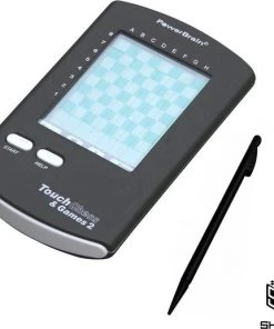 Shagam 8 In 1 Spelcomputer - Draagbaar - Schaakcomputer - Zelfstudie Programma - Dammen - 4 Op Een Rij - Reversi