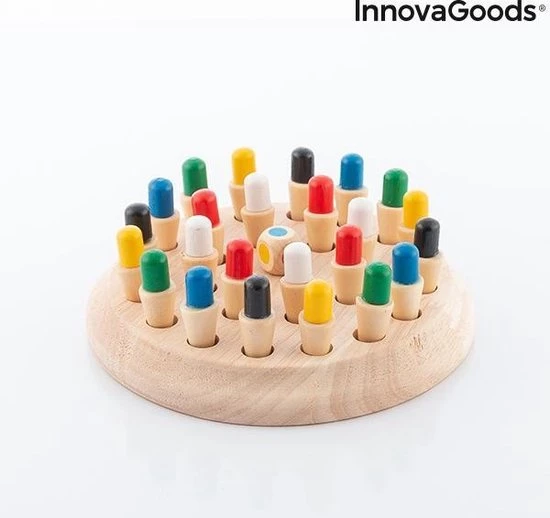 Houten Memory Schaken Taeda InnovaGoods 26 Onderdelen 5 Houten Memory Schaken Taeda InnovaGoods 26 Onderdelen - Afbeelding 3