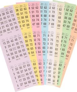 Merkloos 20x Bingokaarten Blok 1-75 - 3 Spellen Per Velletje - Bingospel -klassieke-spellen Winkel 550x523 2