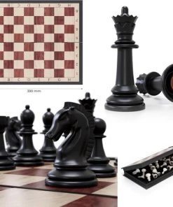 Marjan Mode Luxe Schaakbord Met Schaakstukken - Chess Set - Magnetisch Schaakbord Met Schaak Stukken - Schaakspel - Inklapbaar Bord - 33x33 Cm -klassieke-spellen Winkel 550x528 10