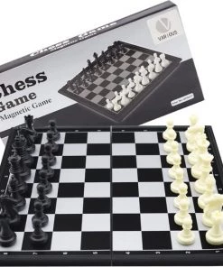 Chess Magnetic Game - Schaakbord - Met Magnetisch Opvouwbaar Bord - Schaakspel 32CM -klassieke-spellen Winkel 550x532 2