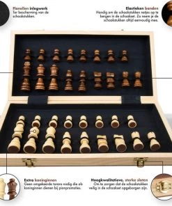 Sincer Schaakbord Met Staunton Schaakstukken 2 EXTRA Koninginnen Inclusief E-book Met Schaakregels - Houten Handgemaakte Schaakset/Schaakspel Voor Volwassenen GROOT FORMAAT Van 38x38cm 15 Sincer Schaakbord Met Staunton Schaakstukken 2 EXTRA Koninginnen Inclusief E-book Met Schaakregels - Houten Handgemaakte Schaakset/Schaakspel Voor Volwassenen GROOT FORMAAT Van 38x38cm -klassieke-spellen Winkel 550x532
