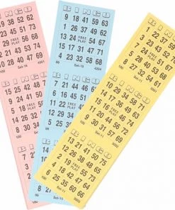 Merkloos Bingo Kaarten 1-75