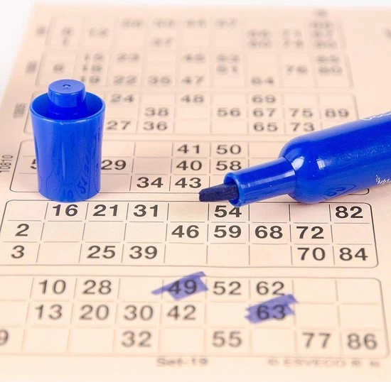 6996.01 Bingostiften 12 Stuks - Kleur: Oranje 6 6996.01 Bingostiften 12 Stuks - Kleur: Oranje - Afbeelding 4