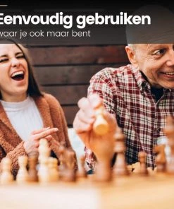 No Peak 3 In 1 Schaakbord - Schaakspel - Dammen - Backgammon - 3 In 1 Schaakset - Inclusief E-Book -klassieke-spellen Winkel 550x538 6