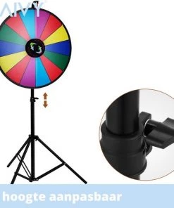 Naivy? Naivy Rad Van Fortuin || Draairad || Gezelschapsspel Draaiwiel || Met Tripod -klassieke-spellen Winkel 550x541 8