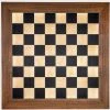 Raindroptime.com Luxe Schaakbord Zwart En Esdoorn 50 Cm Met Walnoot Rand - Veldmaat 50 Mm - Maat 5 -klassieke-spellen Winkel 550x542 9