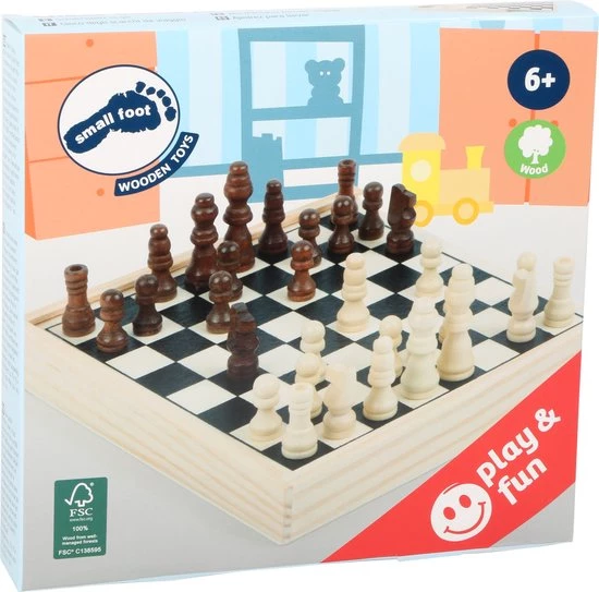 Small Foot Company Small Foot - Chess Game To Go 7 Small Foot Company Small Foot - Chess Game To Go - Afbeelding 5