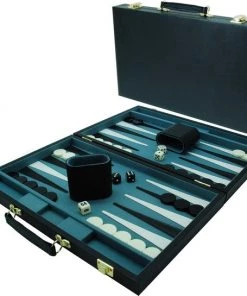 HOT Games Backgammonkoffer 38 Cm. Zwart Effen 9 HOT Games Backgammonkoffer 38 Cm. Zwart Effen -klassieke-spellen Winkel 550x545 13