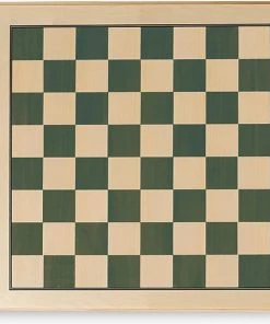 Dal Negro Schaakbord 47 X 46,5 X 2,2 Cm Hout Groen/wit